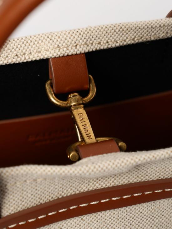 25SS 발망 토트백 DN1FE809TDCS GEM Brown - BALMAIN