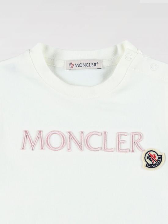 25FW [키즈] 몽클레어 티셔츠 8C0000689AUM 034 White - MONCLER
