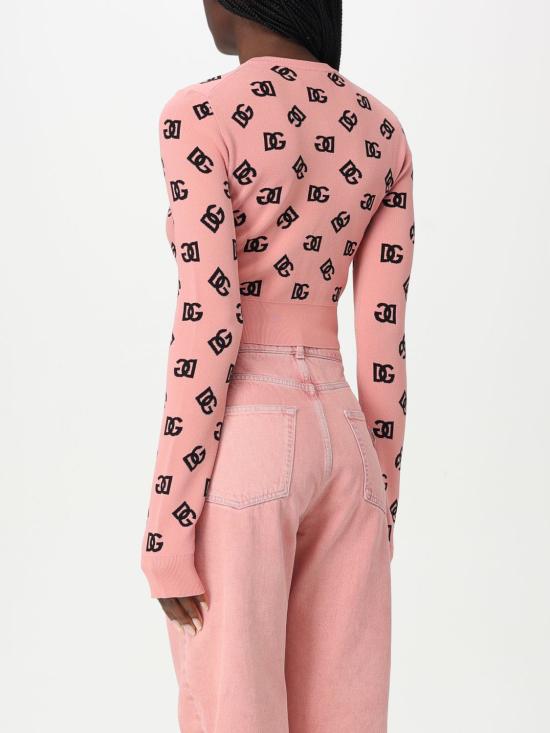 25FW 돌체앤가바나 스웨터 FXI12TJFMGT F0473 Pink - DOLCE & GABBANA