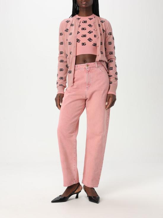25FW 돌체앤가바나 스웨터 FXI12TJFMGT F0473 Pink - DOLCE & GABBANA