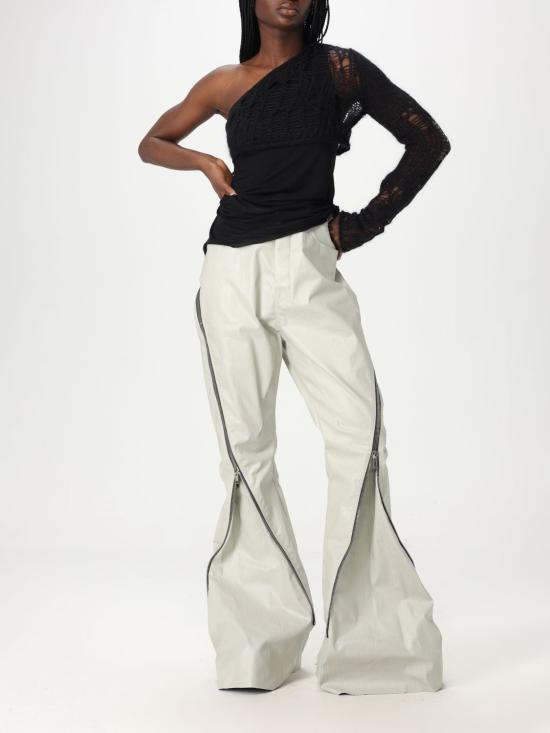 25FW 릭 오웬스 스트레이트 팬츠 RU01E5343SCT 41 Grey - RICK OWENS