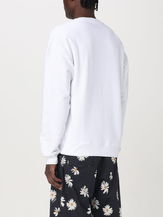 25FW 모스키노 긴팔 티셔츠 17040228 1001 White - MOSCHINO