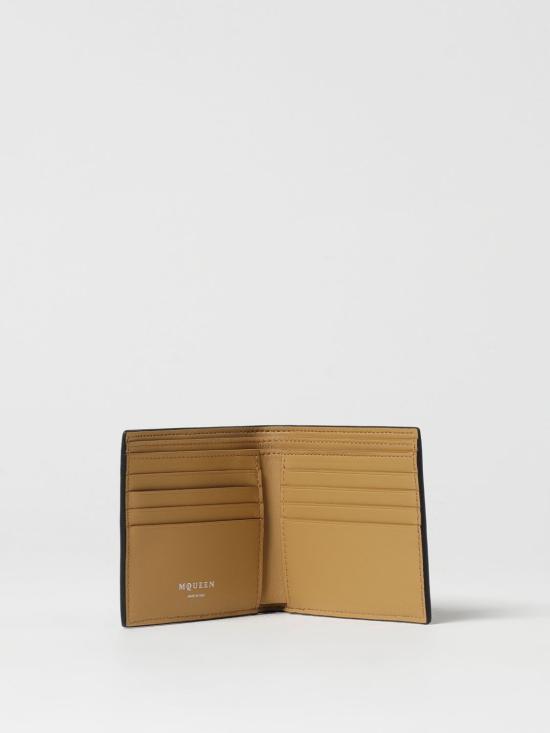 25SS 알렉산더 맥퀸 남성지갑 8148941AAUH 9769 Black - ALEXANDER MCQUEEN