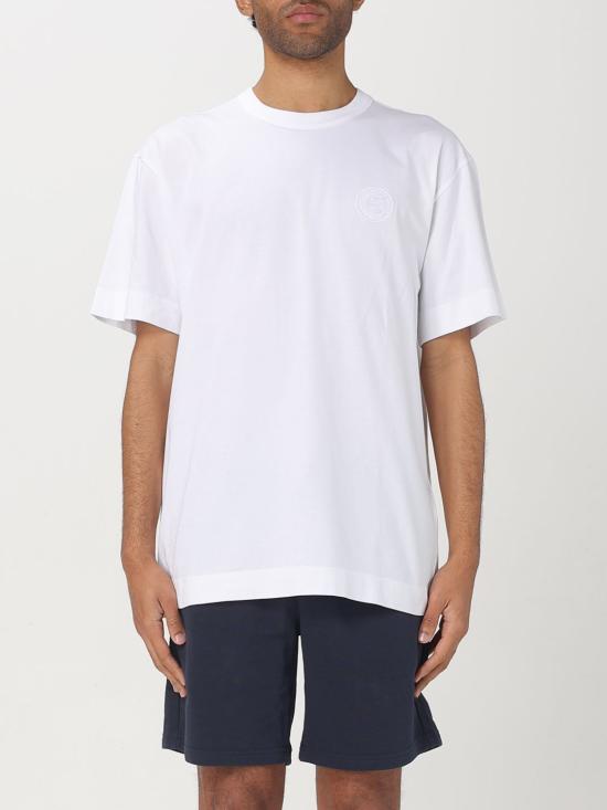 25SS 캐나다구스 반팔 티셔츠 1401M9 25 White