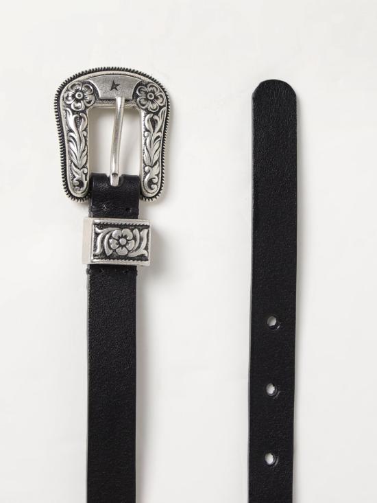 25FW 골든구스 레귤러 벨트 GWA00402A00013390100 Black - GOLDEN GOOSE