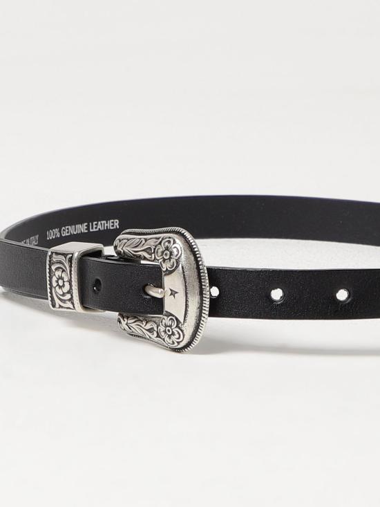 25FW 골든구스 레귤러 벨트 GWA00402A00013390100 Black - GOLDEN GOOSE
