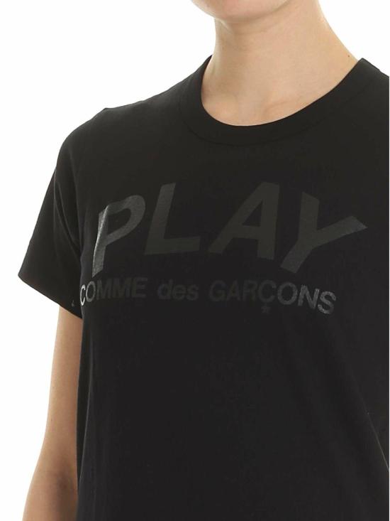  꼼데가르송 반팔 티셔츠 AZT1870511 Black - COMME DES GARCONS