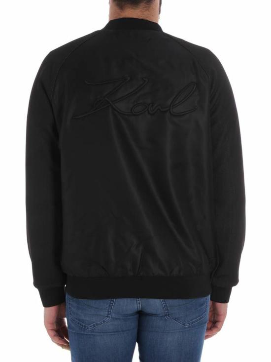  칼라거펠트 봄버 자켓 705003581903990 Black - KARL LAGERFELD