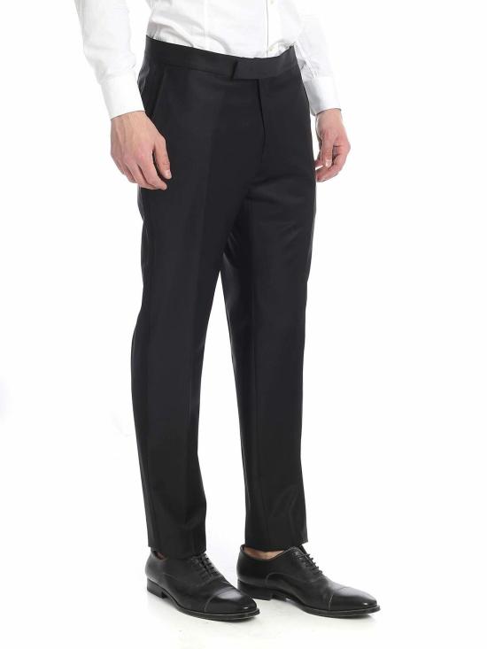  칼라거펠트 수트 팬츠 25502550096990 Black - KARL LAGERFELD