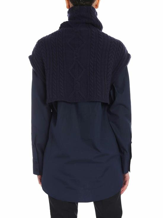  겐조 블라우스 1CH1895HP76 Blue - KENZO