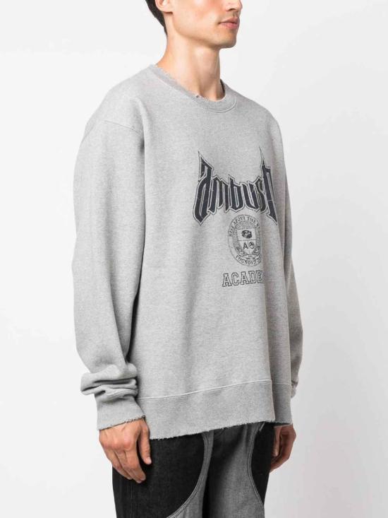  엠부시 긴팔 티셔츠 BMBA034F23FLE0010546 Grey - AMBUSH