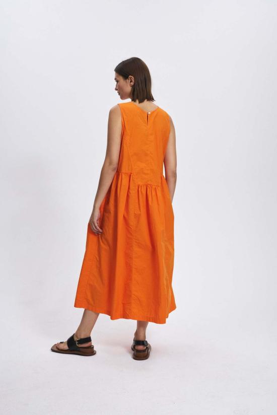  Fabiana Pigna 롱 원피스 실비아 드레스 Tangelo - FABIANA PIGNA