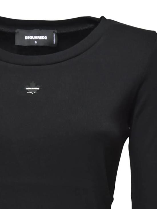 25SS 디스퀘어드2 긴팔 티셔츠 S75GD0428D20021 900 BLACK - DSQUARED2