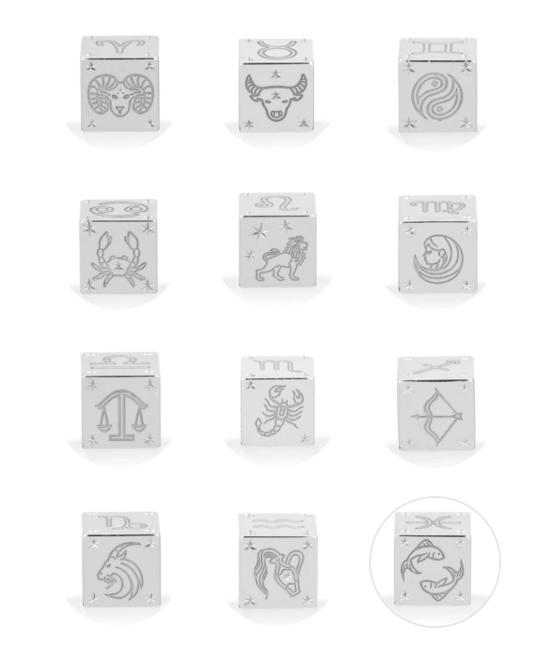  Dress Boston 목걸이/팬던트 드레스 보스턴 조디악 블록 빅 비즈 실버 - OTHER BRANDS