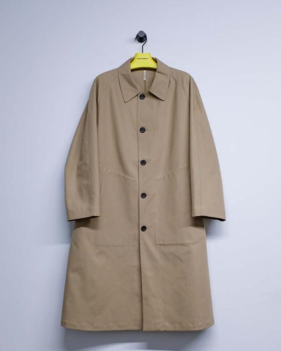  본 소노 트렌치 코트 소노 황마 오가닉 코튼 캣 - VON SONO