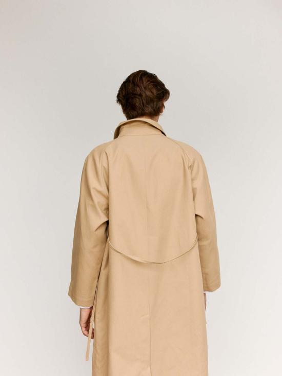  본 소노 트렌치 코트 소노 황마 오가닉 코튼 캣 - VON SONO