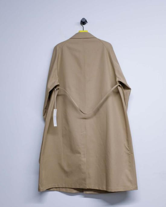  본 소노 트렌치 코트 소노 황마 오가닉 코튼 캣 - VON SONO