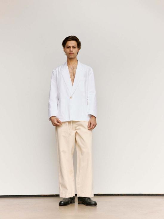  본 소노 트레이닝/조거 팬츠 소노 내추럴 씨디드 오가닉 코튼 솔 스노우팬츠 - VON SONO