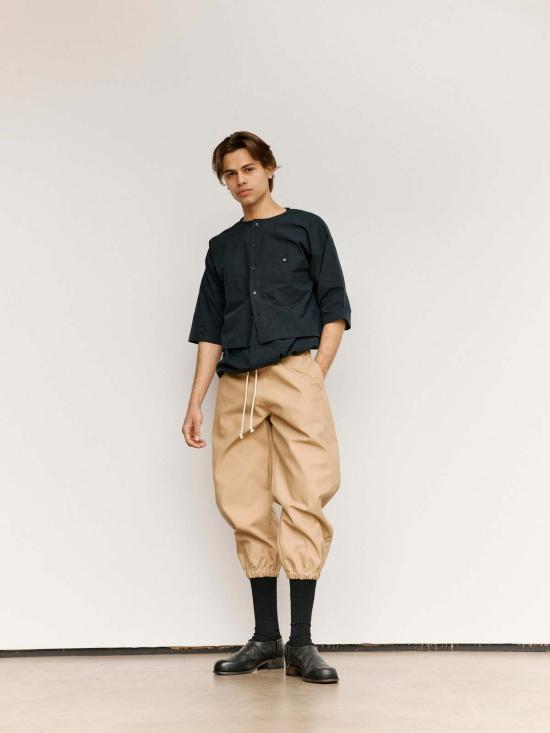  본 소노 반팔 셔츠 소노 셸던  오프 블랙