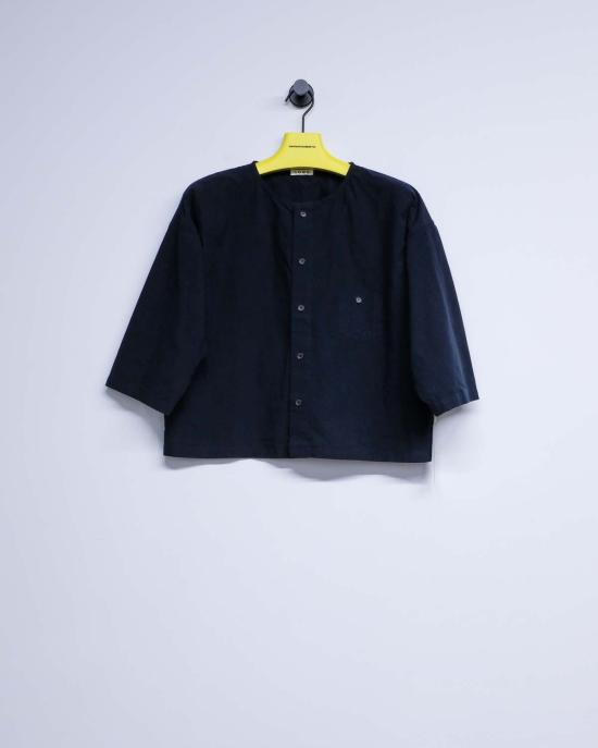  본 소노 반팔 셔츠 소노 셸던  오프 블랙 - VON SONO