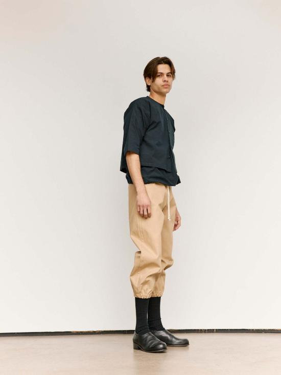  본 소노 반팔 셔츠 소노 셸던  오프 블랙 - VON SONO