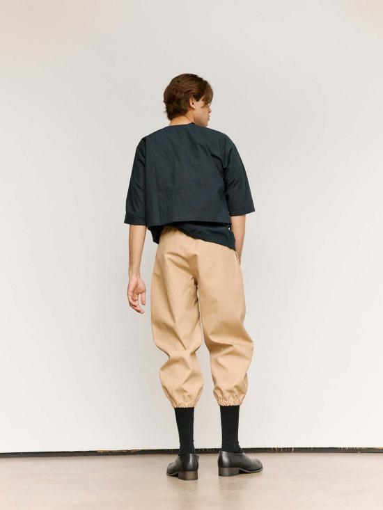  본 소노 반팔 셔츠 소노 셸던  오프 블랙 - VON SONO