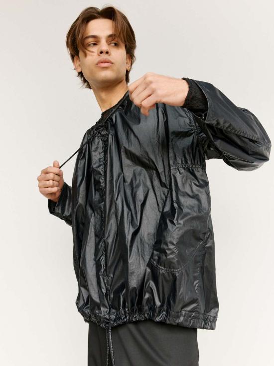  가브리엘라 콜 가먼츠 가죽 자켓 Gabriela Coll Garments No.313 테크니컬 숏 재킷 블랙 - GABRIELA COLL GARMENTS