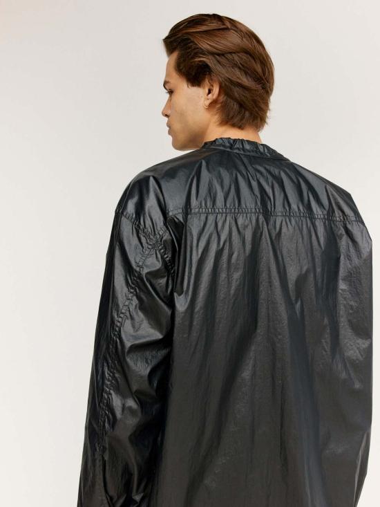  가브리엘라 콜 가먼츠 가죽 자켓 Gabriela Coll Garments No.313 테크니컬 숏 재킷 블랙 - GABRIELA COLL GARMENTS