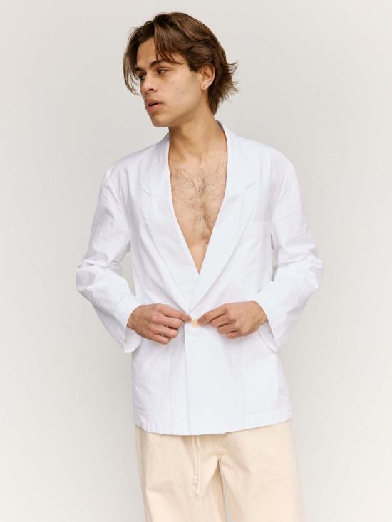  본 소노 자켓 소노 유리 재킷 화이트 - VON SONO