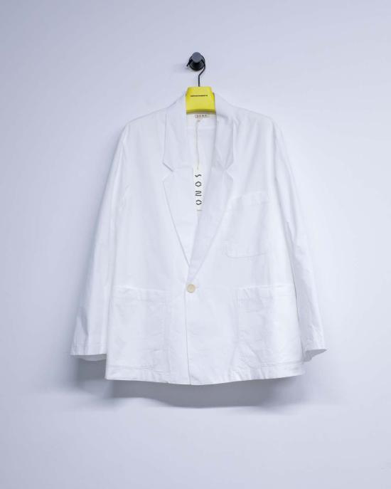  본 소노 자켓 소노 유리 재킷 화이트 - VON SONO