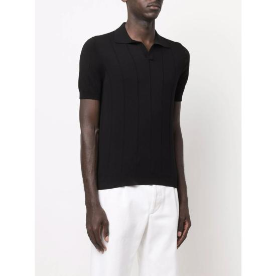 25SS 라 필러리아 폴로 티셔츠 57191 20660 099 BLACK - LA FILERIA