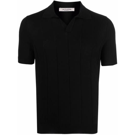 25SS 라 필러리아 폴로 티셔츠 57191 20660 099 BLACK