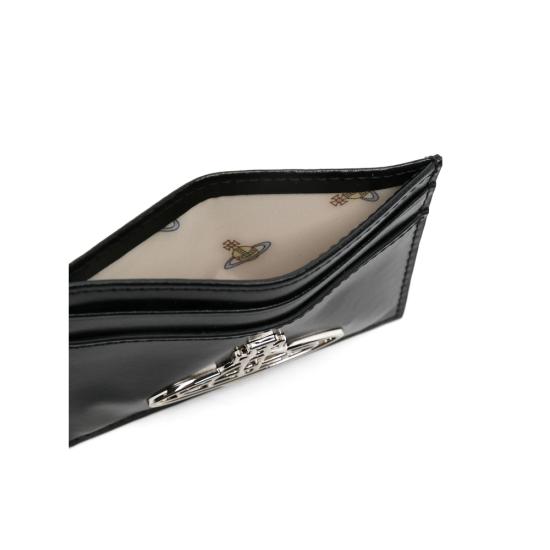 25SS 비비안웨스트우드 카드지갑 54030007W L0077 N401 BLACK - VIVIENNE WESTWOOD