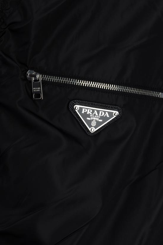 26FW 프라다 리버시블 울 나일론 자켓 UMC0961UPF F0002 Nero - PRADA