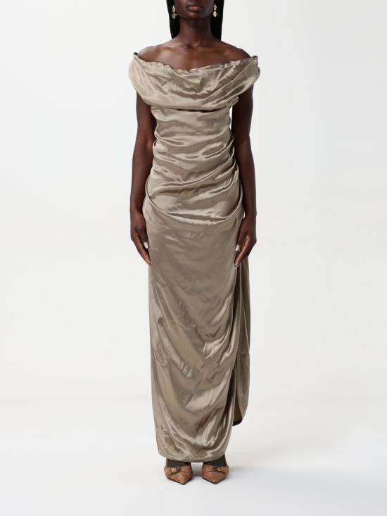 25SS 비비안웨스트우드 롱 원피스 1101034VW0128 R401 Gold