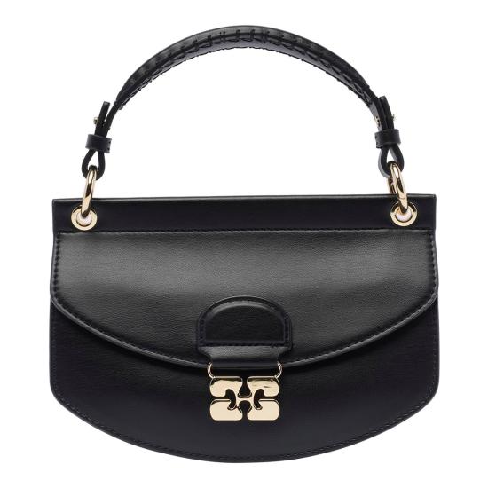 25SS 가니 토트백 A6349 099 Black