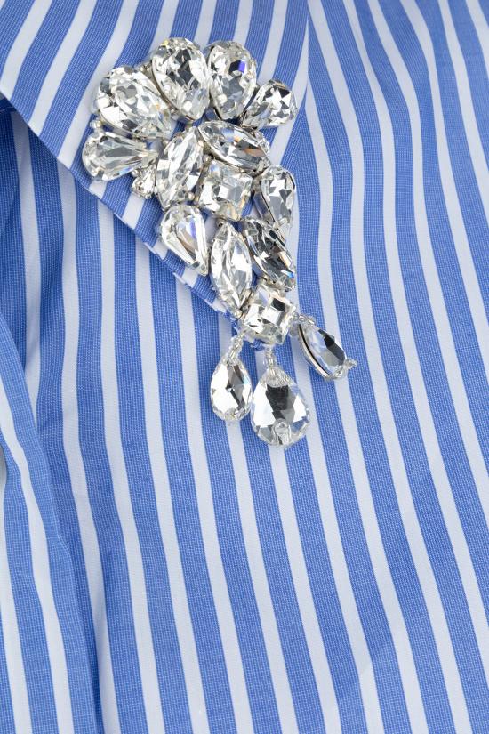 25SS 프라다 셔츠 P471HR155U F0013 RIGHE BLU - PRADA