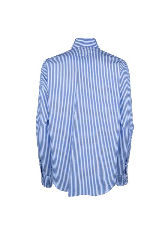25SS 프라다 셔츠 P471HR155U F0013 RIGHE BLU - PRADA