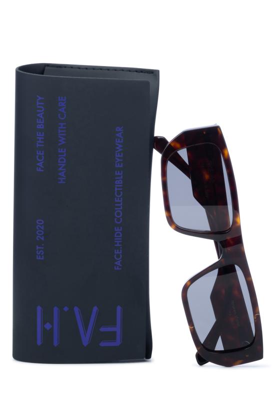  페이스 하이드 선글라스 BROKENVISION HAVANA - FACE HIDE