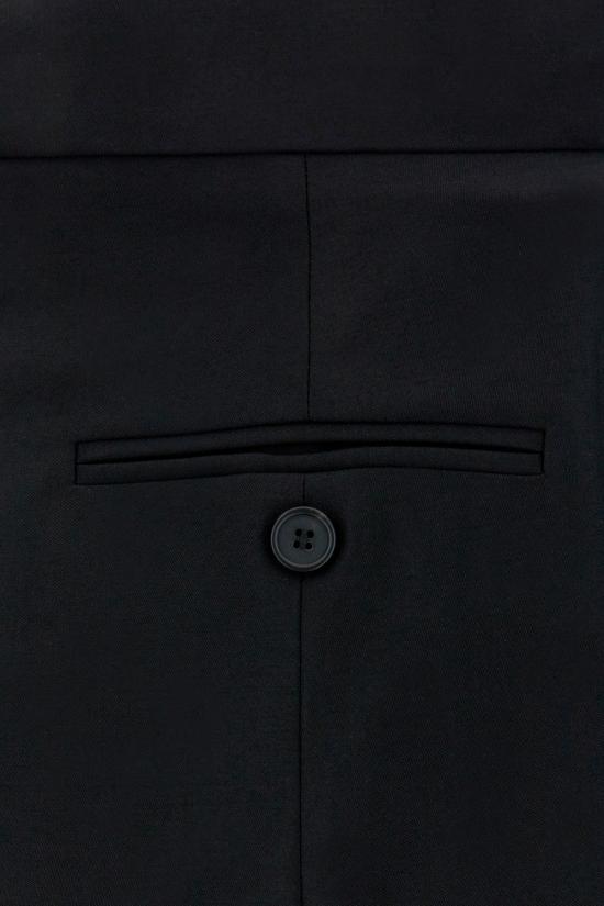  알렉산더 맥퀸 스트레이트 팬츠 757128QJACX 1000 BLACK - ALEXANDER MCQUEEN