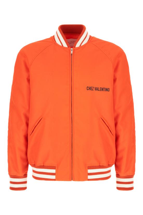 25SS 발렌티노 가라바니 봄버 자켓 6V3CIM225CM FW0 ARANCIO NERO