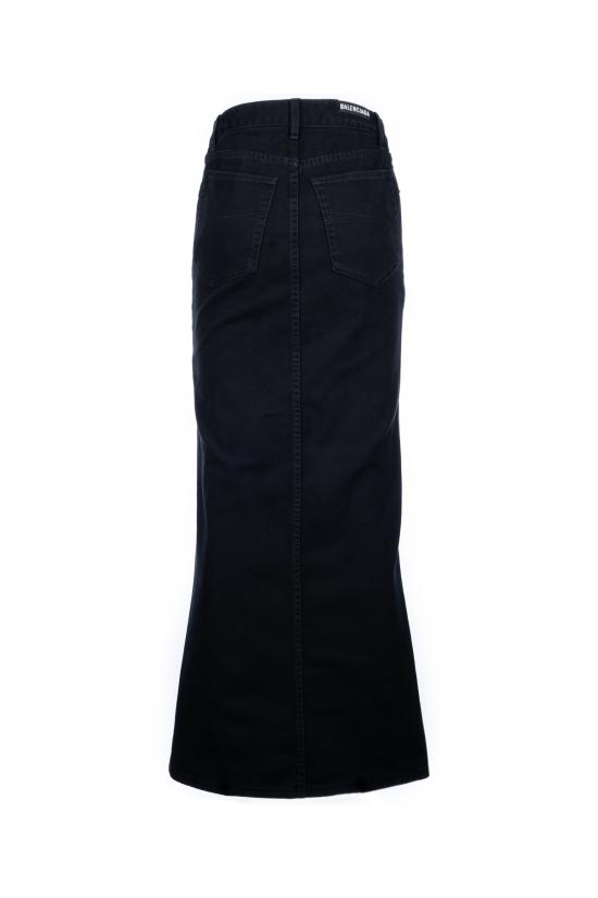  발렌시아가 롱 스커트 744975TNW11 1700 DENIM - BALENCIAGA