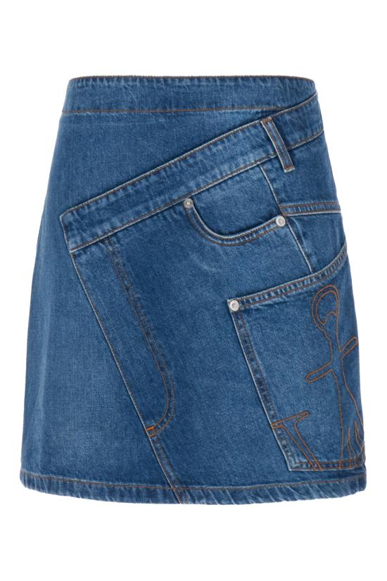  JW앤더슨 데님 스커트 DK0020PG1499 804 LIGHT BLUE