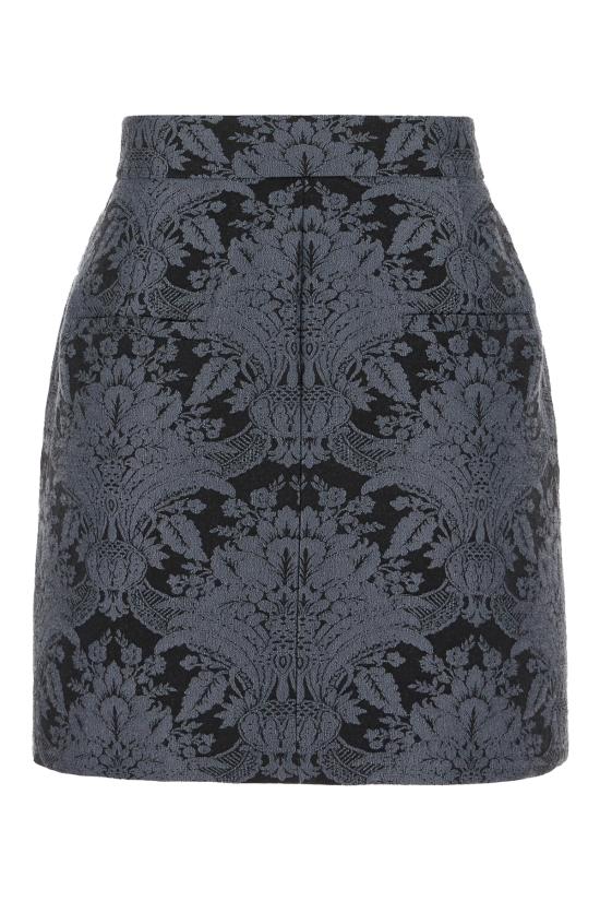 25SS 막스마라 숏 스커트 POMEZIA 002 ACQUA NERO - MAX MARA