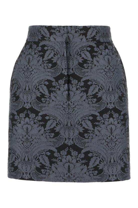 25SS 막스마라 숏 스커트 POMEZIA 002 ACQUA NERO