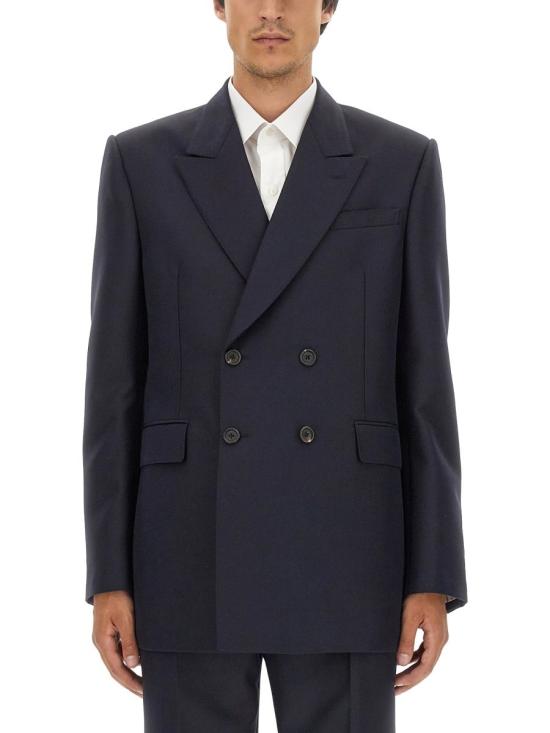  알렉산더 맥퀸 수트 자켓 758359QVU63 4100 NAVY