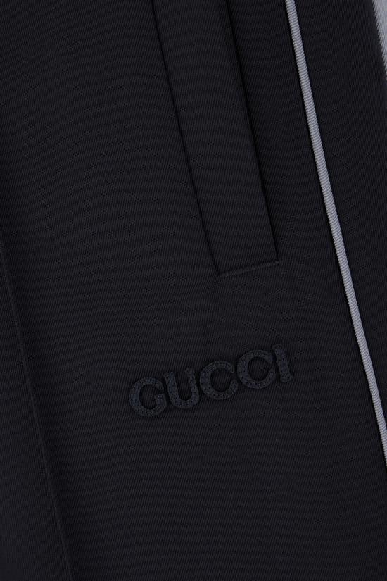 25SS 구찌 스트레이트 팬츠 804975ZAQGS 4440 Blu - GUCCI