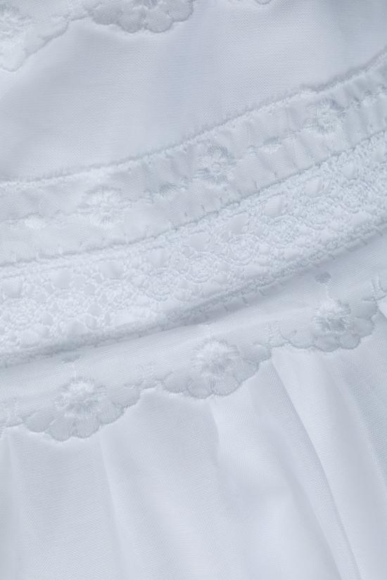 25SS 에르마노 설비노 롱 스커트 D462O339UPY 10601 BIANCO OTTICO - ERMANNO SCERVINO