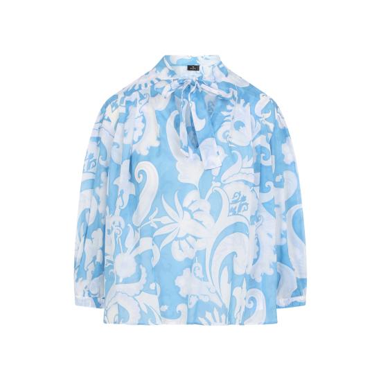 25SS 에트로 블라우스 WRJA0087 SA5I2 X0807 BLUE - ETRO