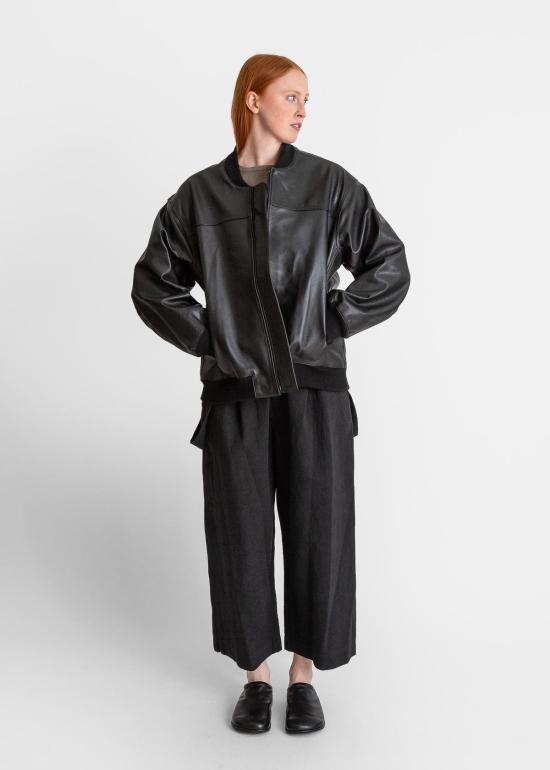  로렌 마누지안 뮬/슬리퍼 모노 뮬 블랙 - LAUREN MANOOGIAN